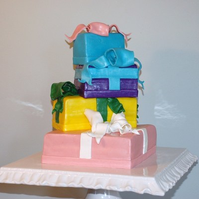 Birthday Present Cake