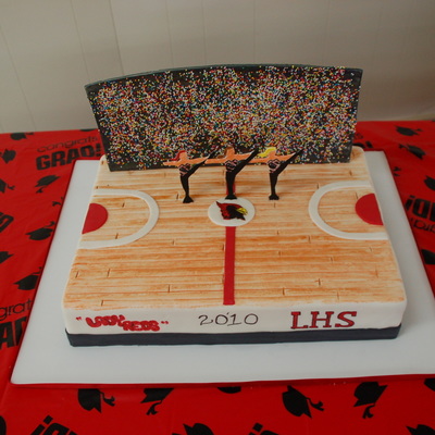 High School Drill Team Kick Line