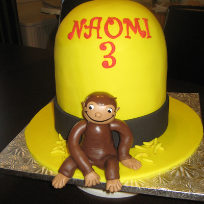 Curious George Birthday Cake