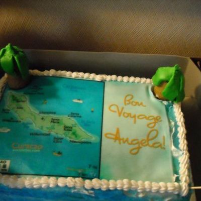 Bon Voyage Cake