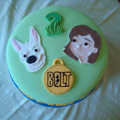 Bolt & Penny 2Nd Birthday Cake