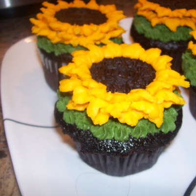 Sunflower Cupcakes