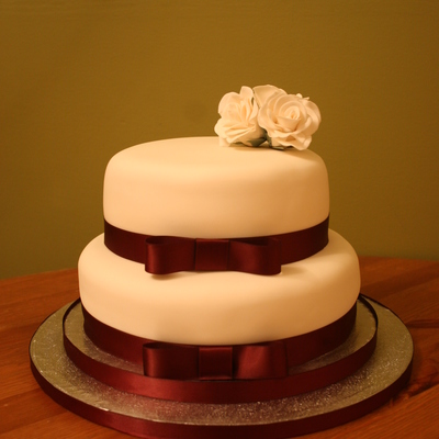 Simple Wedding Cake