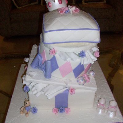 Baby Shower Present Cake