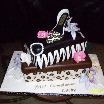 Shoe Box Cake