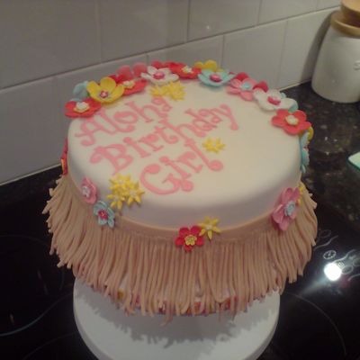 Hawaiian Birthday Cake