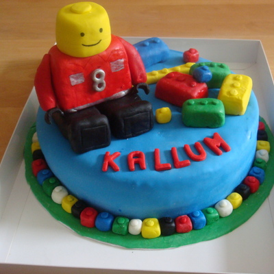 Lego Birthday Cake