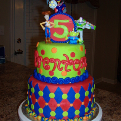 Toy Story Birthday Cake