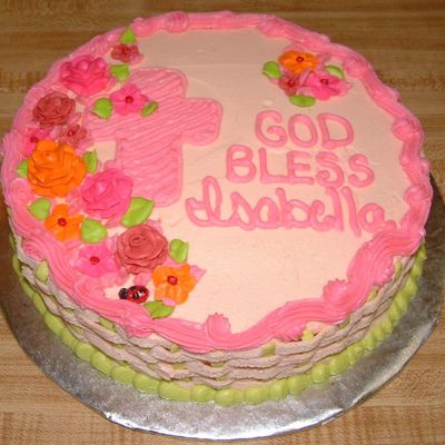 Isabella's Baptism Cake