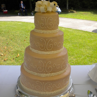 4 Tier Wedding Cake