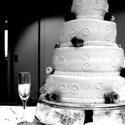 4 Tier Round Wedding Cake