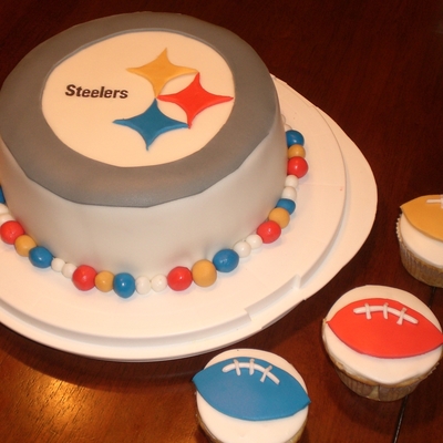 Steelers Birthday Cake
