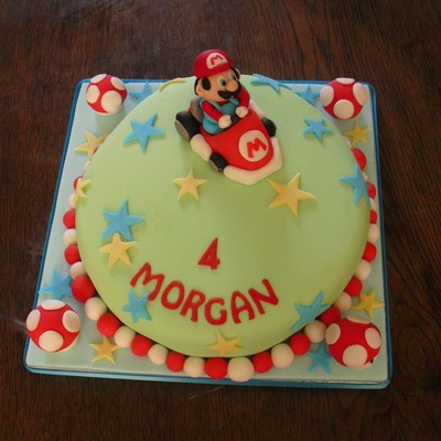 Mario Karts Cake