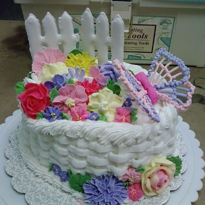 First Royal Frosting Cake