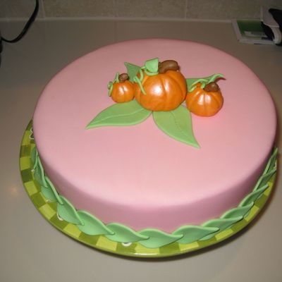 First Time Fondant Cake