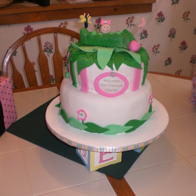 Pea In The Pod Shower Cake