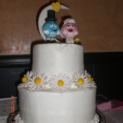 M&m Bridal Shower Cake