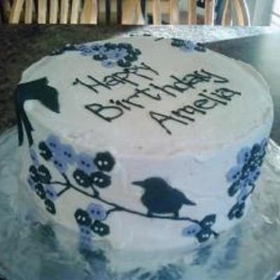 Sparrow And Blossoms