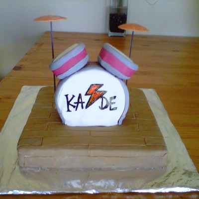 Drum Set Cake