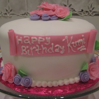 Floral Birthday Cake