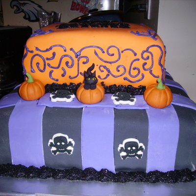 Halloween Cake For A Friend!