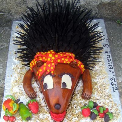 Hedgehog Cake