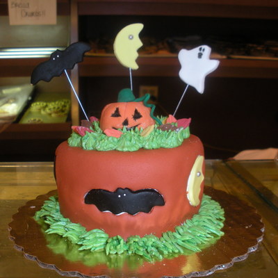 Small Halloween Cake