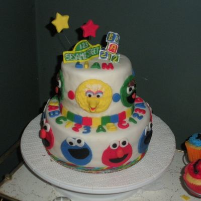 Sesame Street Cake