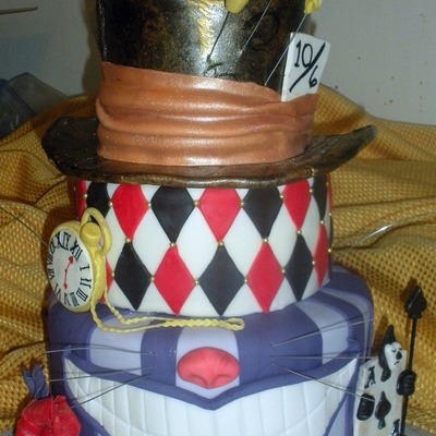 Alice In Wonderland Cake
