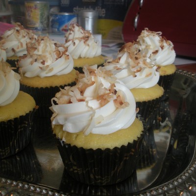 Pina Colada Cupcakes