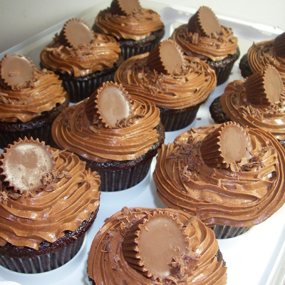 Chocolate Peanut Butter Cupcakes