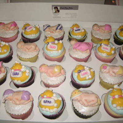 Baby Shower Cupcakes