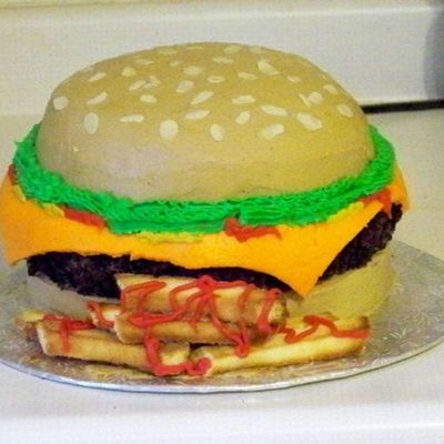 Cheeseburger And Fries