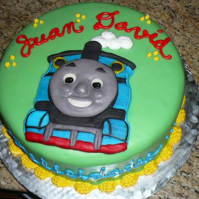 Thomas The Train Bday Cake