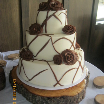 3 Tier Wedding Cake