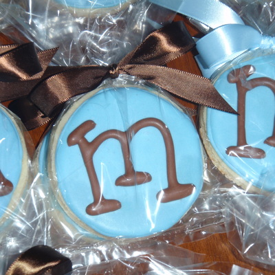 Monogram Cookies