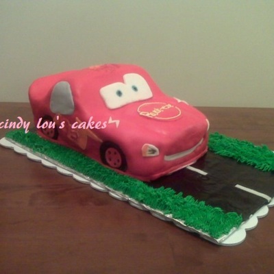 3-D Lightning Mcqueen