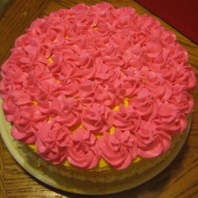 "froofy Schmoofer Cake"