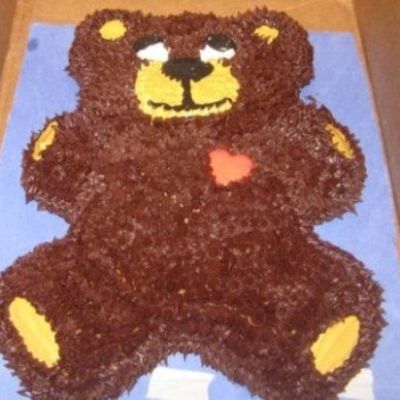 My First Teddy Bear Cake