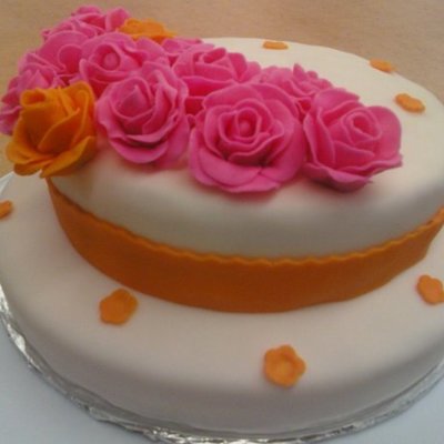 Fondant Roses