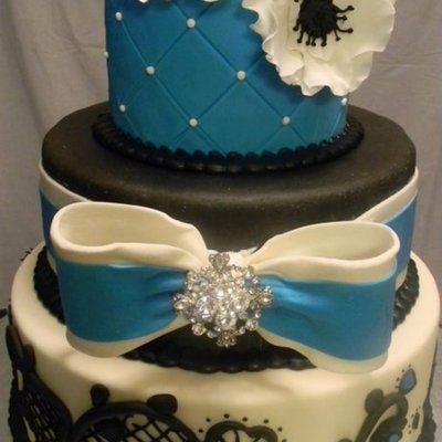 Black And Turquoise