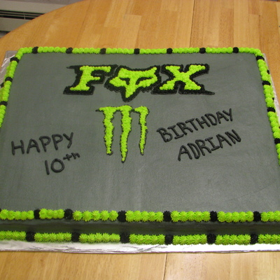 Fox Racing/monster Energy Drink