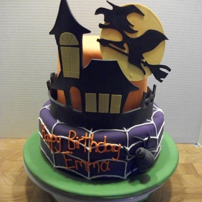 Halloween Birthday Cake