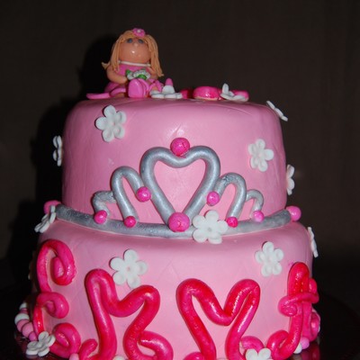 Princess Cake With A Ballerina