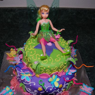 Tinkerbell Cake