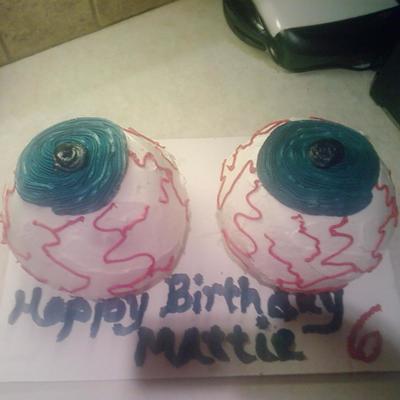Eye Ball Cake