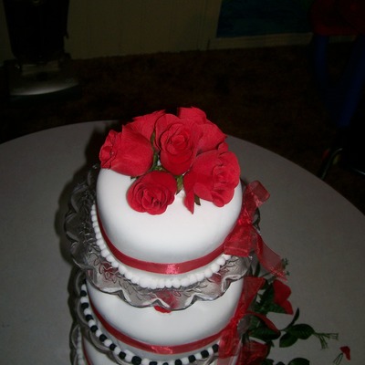 3 Tier Wedding Cake