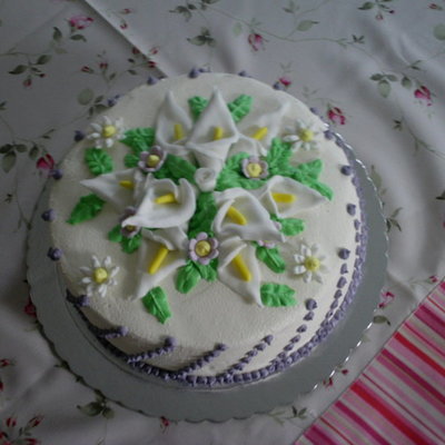Calla Lilies Cake