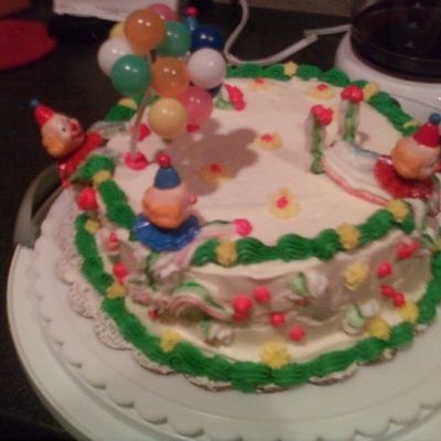 First Wilton Course 1 Cake