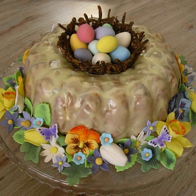 Spring Flowers Cake